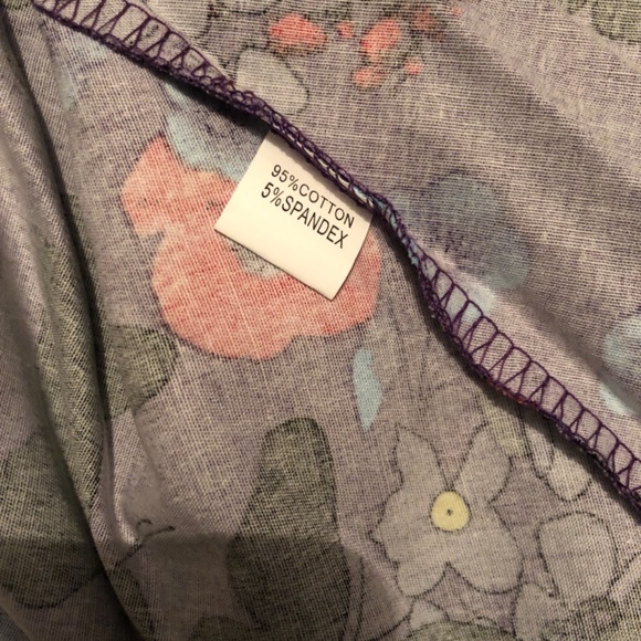 NEW Purple Floral Summer Dress M/L - Picture 3 of 7
